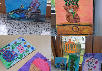 Warsztaty z malarstwa na szkle w naszej świetlicy!