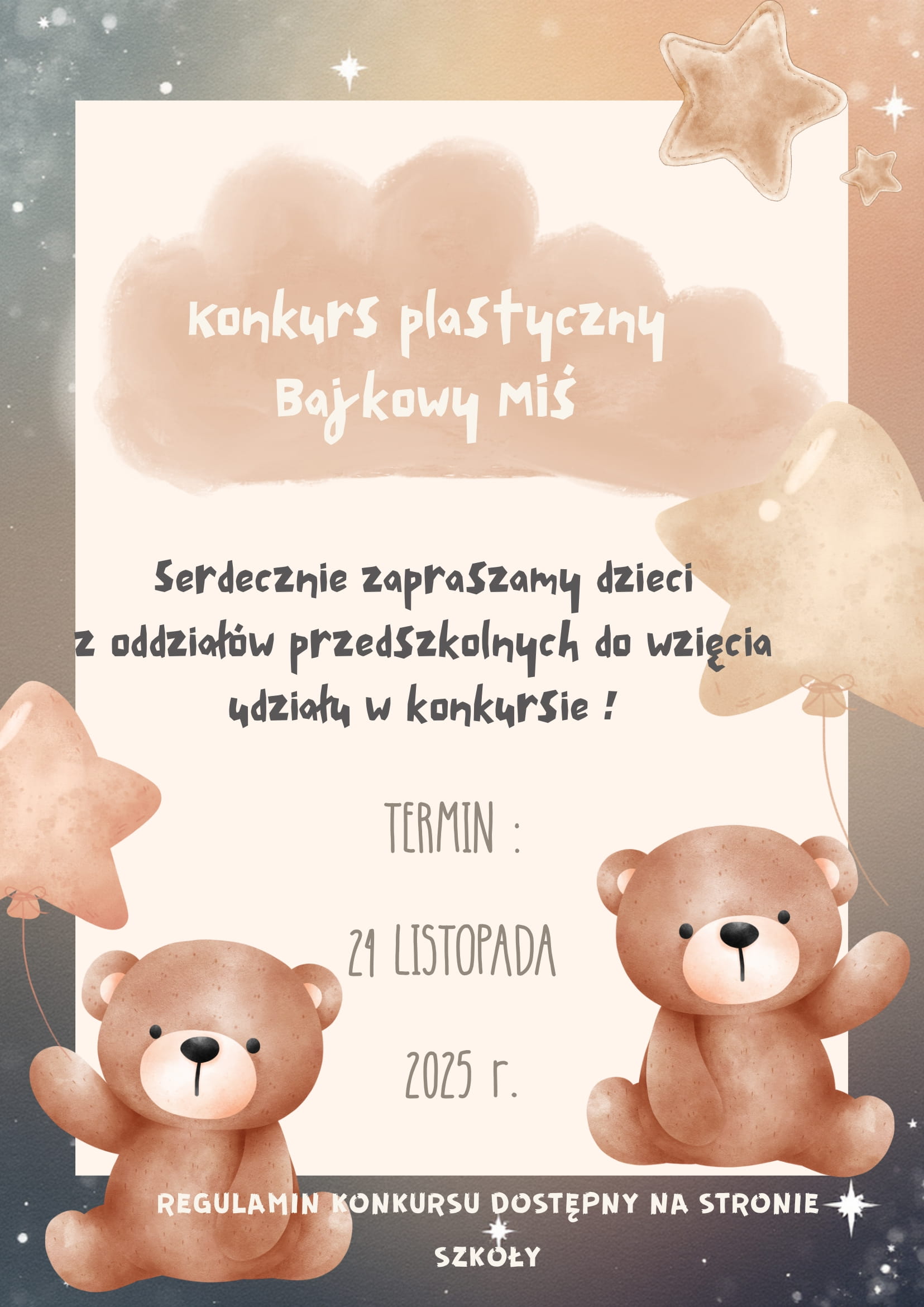 Konkurs dla przedszkolaków