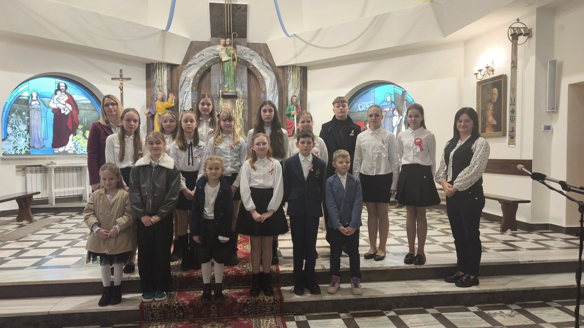 Msza Święta Patriotyczna z udziałem naszych uczniów