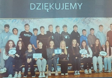 Uroczyste pożegnanie klasy VIII