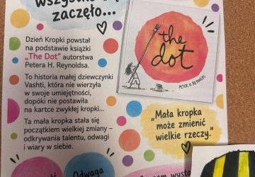 🔵🟡🟢 Międzynarodowy Dzień Kropki w naszej szkole! 🔴🟣🟠