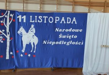 Szkolne Obchody 105. rocznicy odzyskania przez Polskę Niepodległości