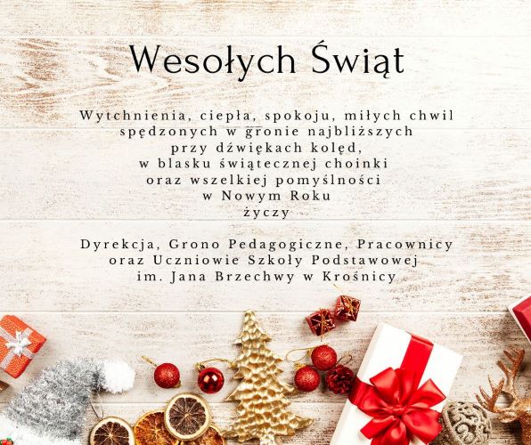 Świąteczne życzenia