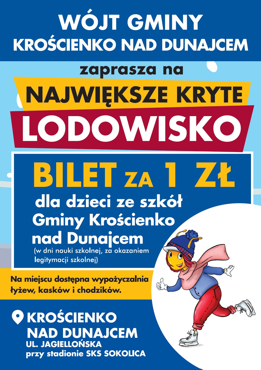 Wójt Gminy Krościenko n/D zaprasza !!